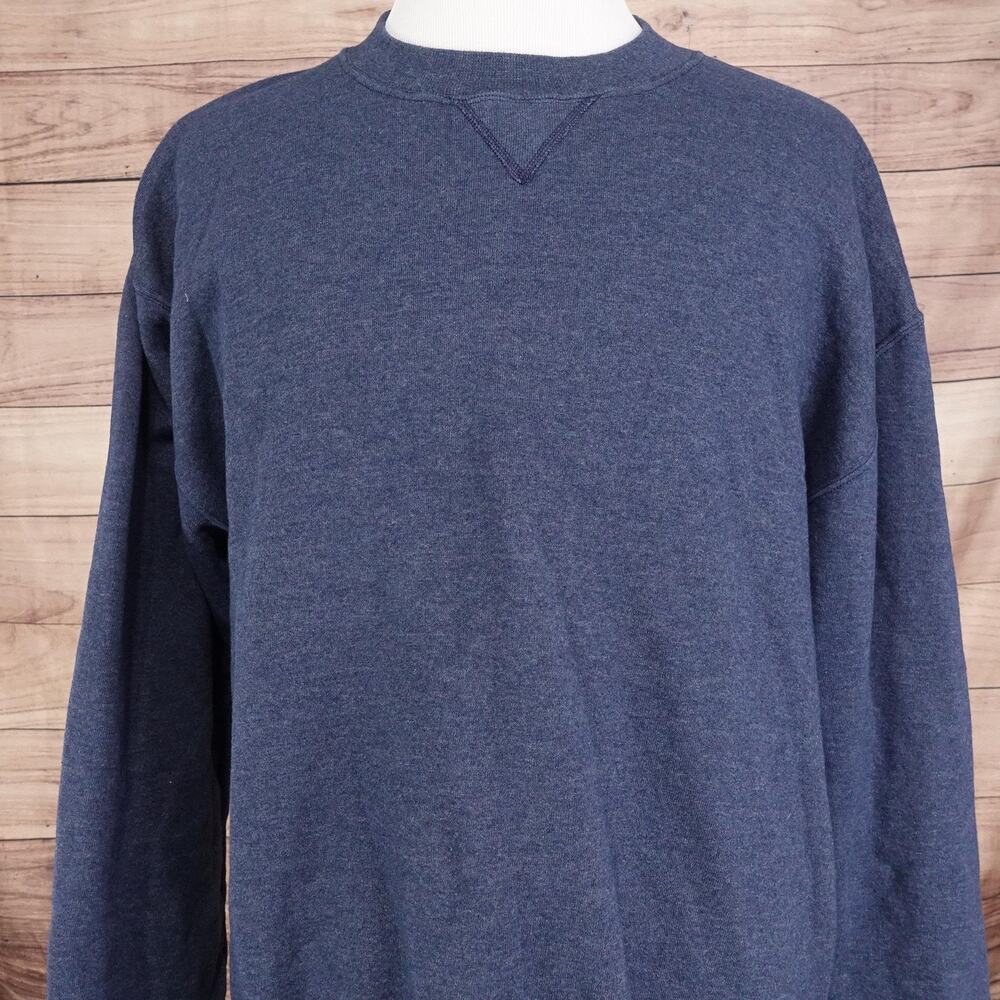 Vintage Russell Athletic Sweatshirt Mens Large‎ Tall Crewneck V Stitch Pullover